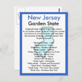 Over New Jersey Briefkaart (Voorkant / Achterkant)