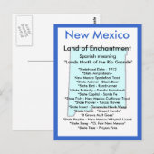 Over New Mexico Briefkaart (Voorkant / Achterkant)