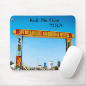 Over NOLA, feestdagen. Muismat (Met muis)