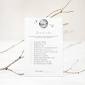 Over of Onder Disco Bal Bruiloft Borrel Spel