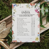 Over of onder geperst bloemenspel Vrijgezellenfees