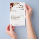 Over of onder Pampas Couples — gamekaart Flyer (Hand)