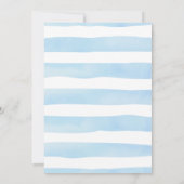 Over of Onder Spel Baby shower Teddy Bear Kaart (Achterkant)