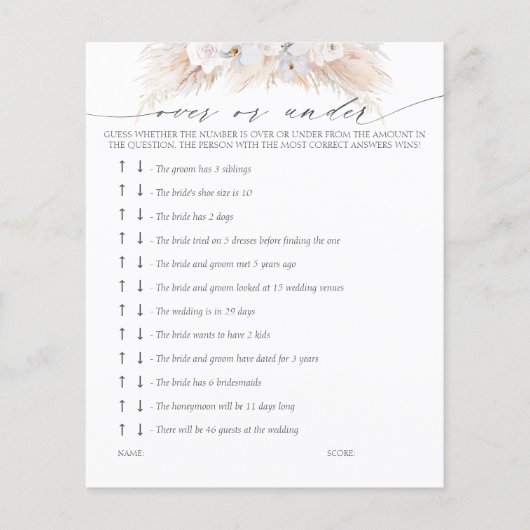 Over of onder Vrijgezellenfeest (Voorkant)