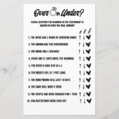 Over of onder Wedding spel, Vrijgezellenfeest acti (Voorkant)