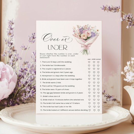 Over of Under Off de markt Vrijgezellenfeest spel