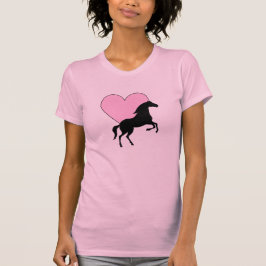 Over paarden en liefde t-shirt