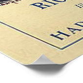 Over Parijs  Frans reisposter Poster (Hoek)