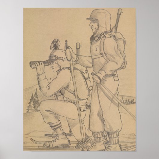 Over patrouille poster (Voorkant)