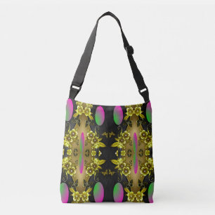 Over-Print Crossbody Bag – Vetgedrukte en kleurrij Tas