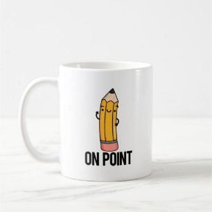 Over punt Funny Pencil Koffiemok