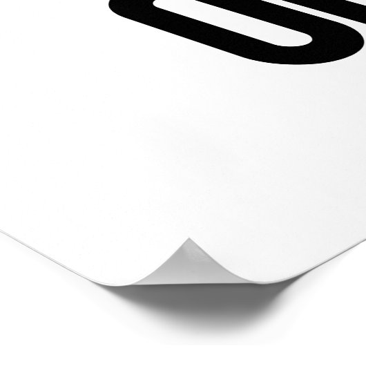 Over punt Funny Pencil Poster (Hoek)