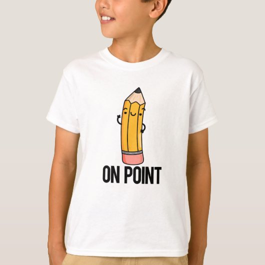 Over punt Funny Pencil T-shirt (Voorkant)