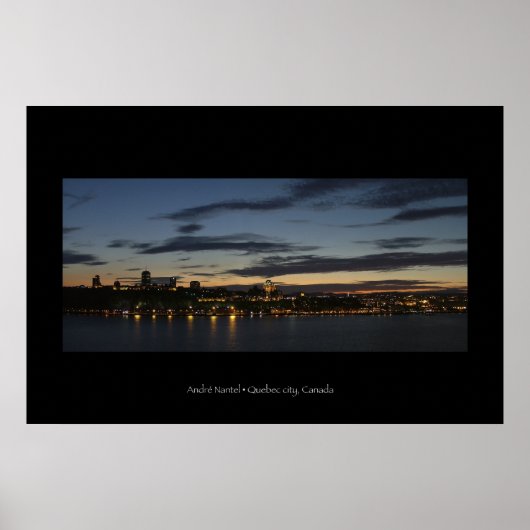 over Quebec Poster (Voorkant)