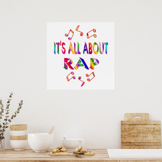Over Rap Poster (Keuken)