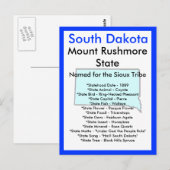 Over South Dakota Briefkaart (Voorkant / Achterkant)
