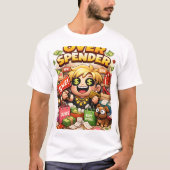 over spender t-shirt (Voorkant)