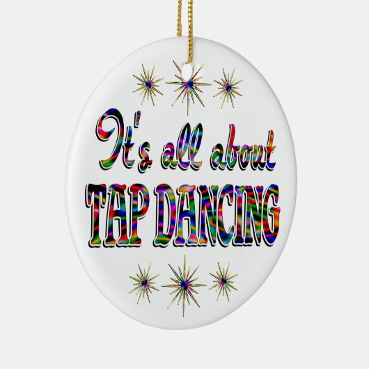 Over Tap-dansen Keramisch Ornament (Rechts)