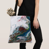 over tas 18"l x 18"w; Bandje: 28 inch l (Dichtbij)