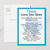 Over Texas Briefkaart (Voorkant / Achterkant)