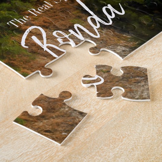 Over the Edge-Ronda, Spanje Legpuzzel (Zijkant)