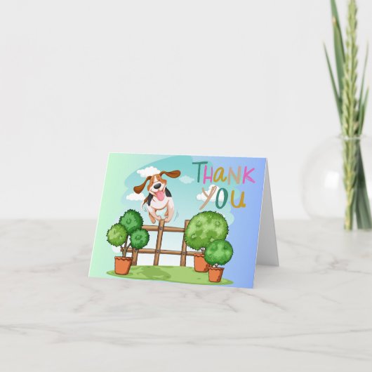 Over-the-Fence Bedankt Energetische hondenverzorge (Voorkant)