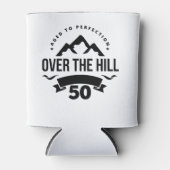 Over The Hill 50ste verjaardag Blikjeskoeler (Voorkant)