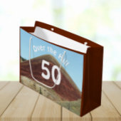 Over the Hill 50th Birthday Milestone Groot Cadeauzakje