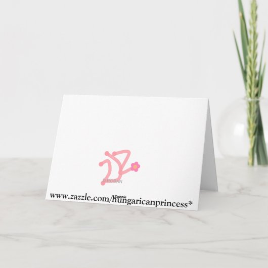 Over the Hill-50th Birthday-Personaliseer het Kaart (Achterkant)