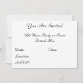 Over the Hill Bicyclist Birthday Kaart (Achterkant)