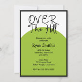 Over the Hill Birthday (Beste prijs van vandaag) Kaart (Voorkant)