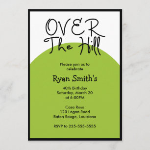 Over the Hill Birthday (Beste prijs van vandaag) Kaart