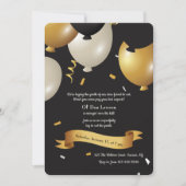 Over the Hill Birthday Invitation Kaart (Voorkant)