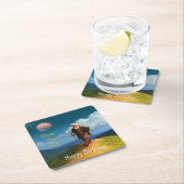 Over the Hill Birthday Kartonnen Onderzetters (Insitu)