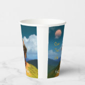 Over the Hill Birthday Papieren Bekers (Rechts)
