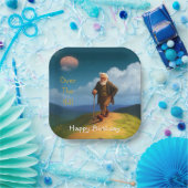 Over the Hill Birthday Papieren Bordje (Feest)