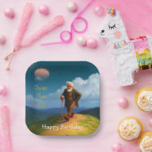 Over the Hill Birthday Papieren Bordje (Feest)