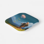 Over the Hill Birthday Papieren Bordje (Gebogen)