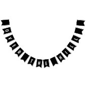 Over the Hill Black & White Vlaggetjes (Alle)