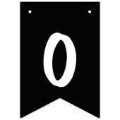 Over the Hill Black & White Vlaggetjes (Tweede vlag)