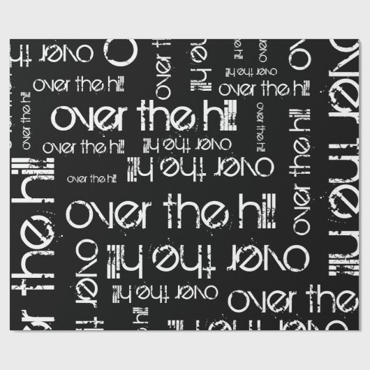 Over the Hill Cadeaupapier (Vlak)