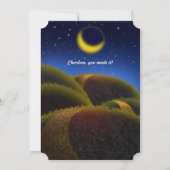 Over The Hill Club Birthday Celebration Invitation Kaart (Achterkant)