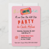 Over The Hill Club Party Uitnodiging (Voorkant)