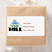 Over the Hill Etiket (Insitu)