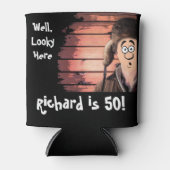 Over the Hill Funny Southern Redneck Verjaardag Blikjeskoeler (Voorkant)