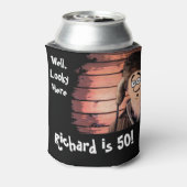 Over the Hill Funny Southern Redneck Verjaardag Blikjeskoeler (Blikje Achterkant)