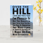 Over the Hill Kaart (Gele Bloem)