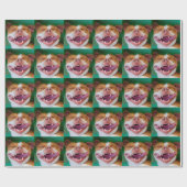 Over the Hill Laughing Dog Cadeaupapier (Vlak)