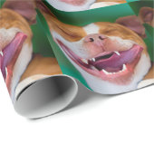 Over the Hill Laughing Dog Cadeaupapier (Rol Hoek)