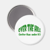 Over the Hill Magneet (Voorkant / Achterkant)